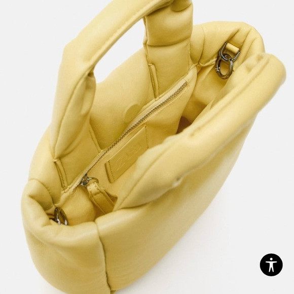 Zara quilted shopper tote. Small - Picture 12 of 13